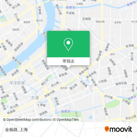 金杨路地图