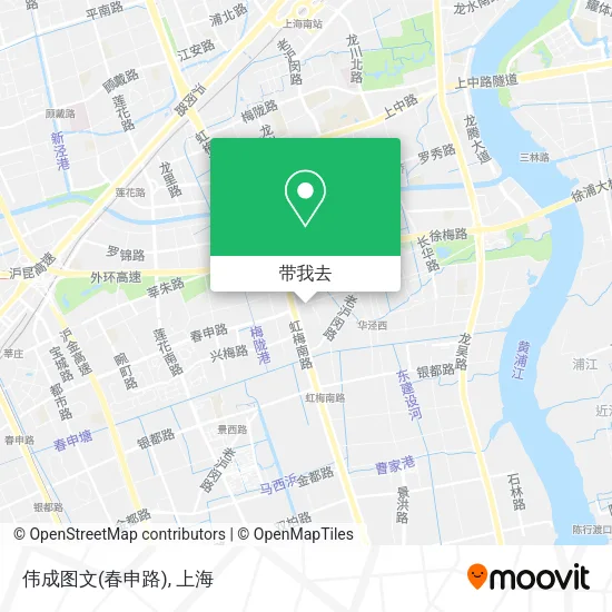 伟成图文(春申路)地图