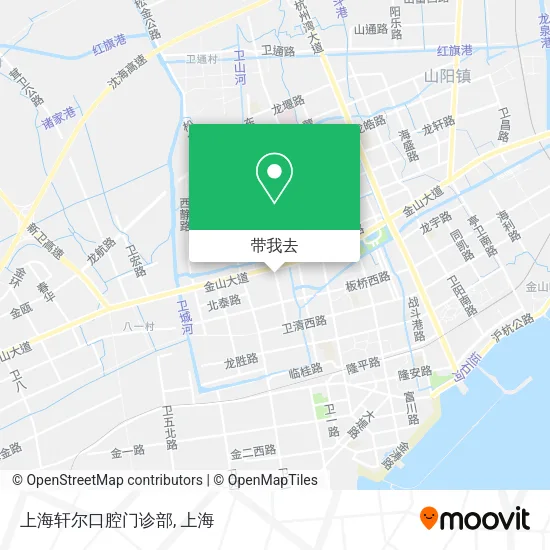 上海轩尔口腔门诊部地图