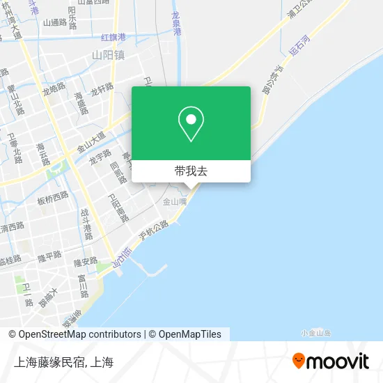 上海藤缘民宿地图