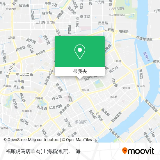 福顺虎马店羊肉(上海杨浦店)地图