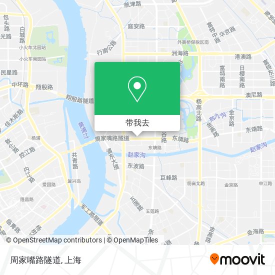 周家嘴路隧道地图