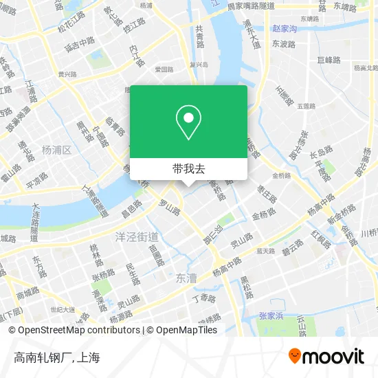 高南轧钢厂地图