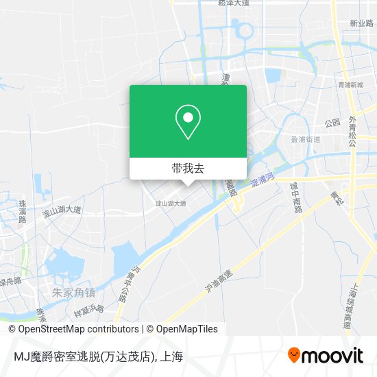 MJ魔爵密室逃脱(万达茂店)地图