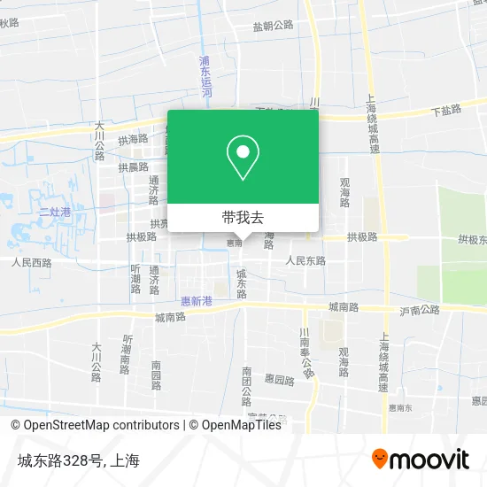 城东路328号地图