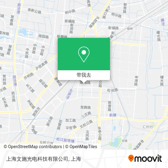 上海文施光电科技有限公司地图