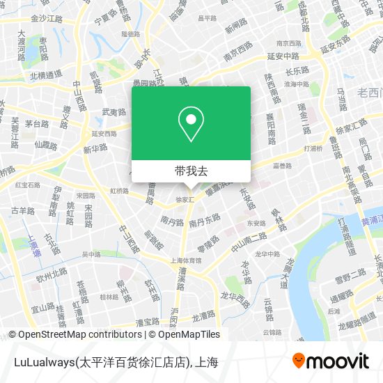 LuLualways(太平洋百货徐汇店店)地图