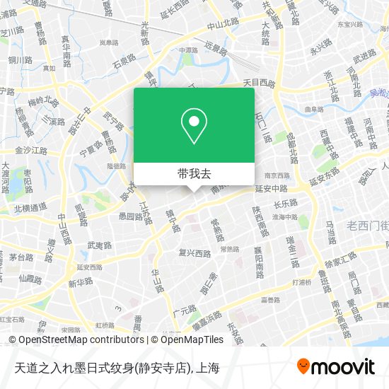 天道之入れ墨日式纹身(静安寺店)地图