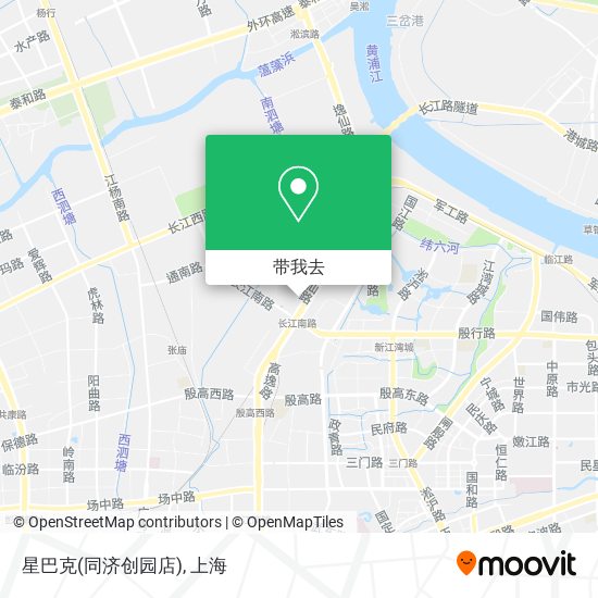 星巴克(同济创园店)地图