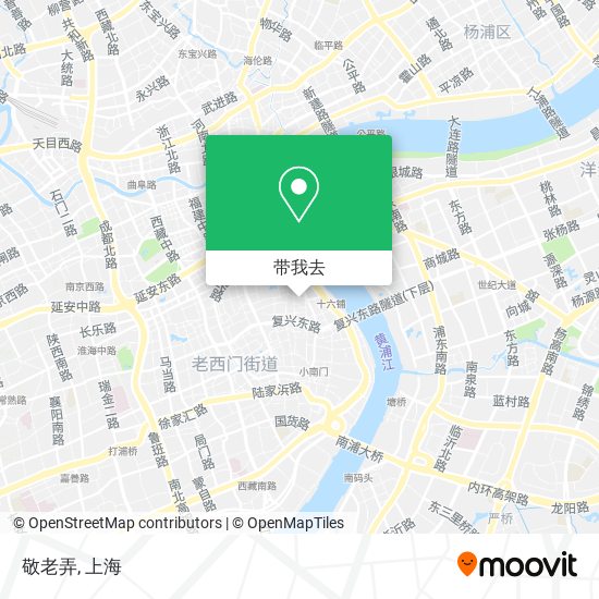 敬老弄地图