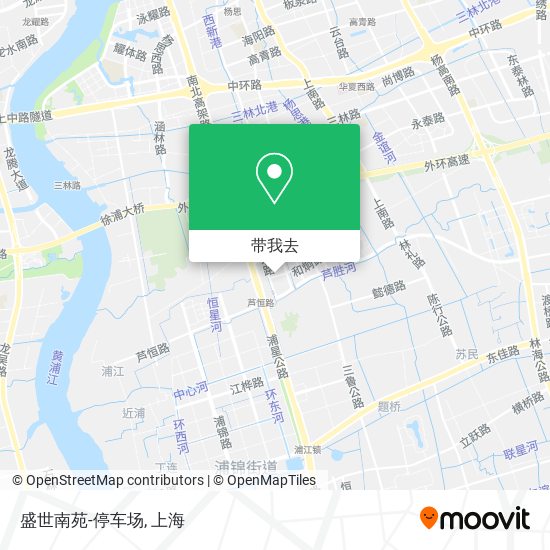 盛世南苑-停车场地图