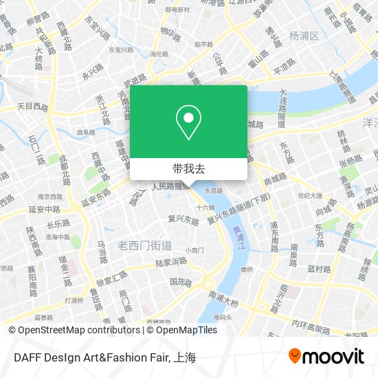 DAFF DesIgn Art&Fashion Fair地图