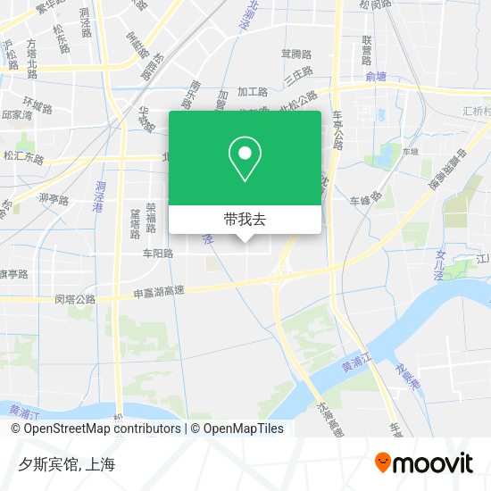 夕斯宾馆地图