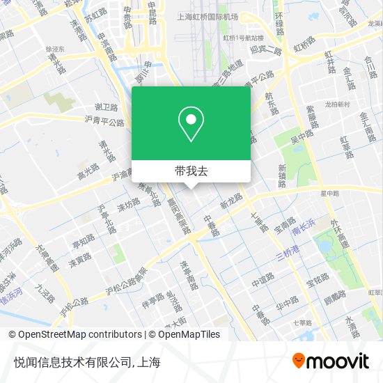 悦闻信息技术有限公司地图