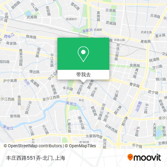 丰庄西路551弄-北门地图