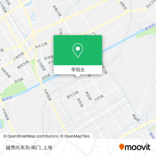 越秀向东岛-南门地图