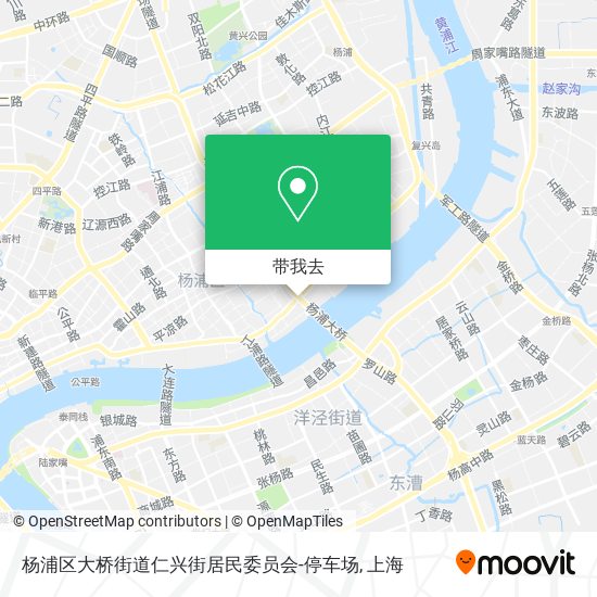 杨浦区大桥街道仁兴街居民委员会-停车场地图