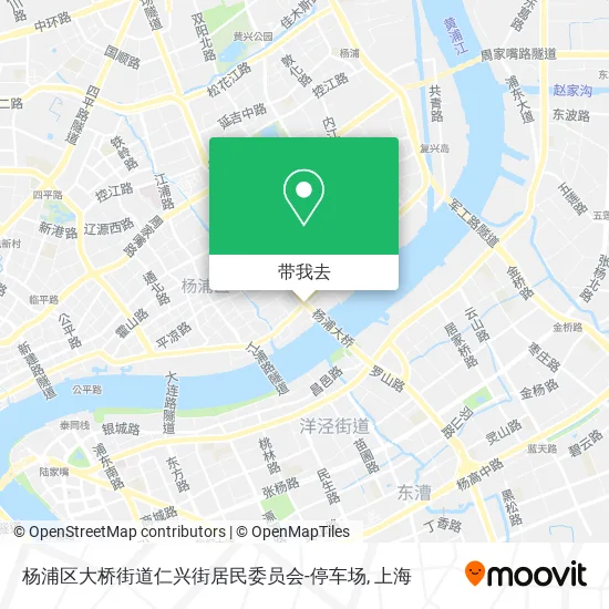 杨浦区大桥街道仁兴街居民委员会-停车场地图