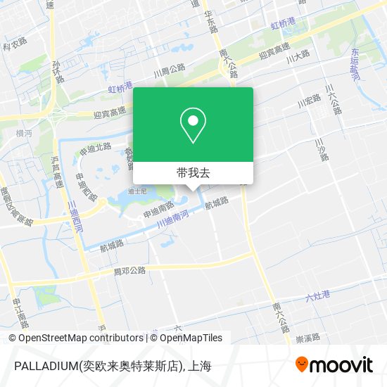 PALLADIUM(奕欧来奥特莱斯店)地图