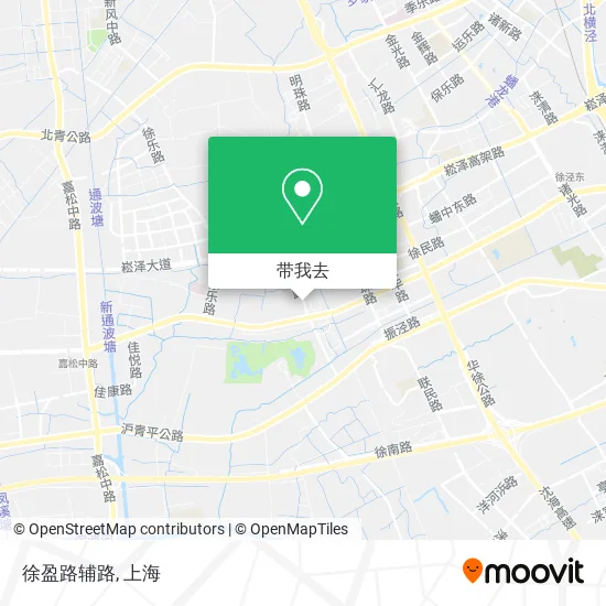 徐盈路辅路地图