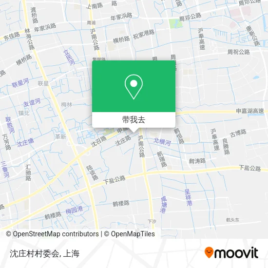 沈庄村村委会地图