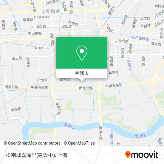 松南城嘉泽里(建设中)地图