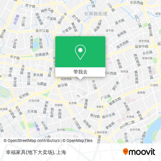 幸福家具(地下大卖场)地图