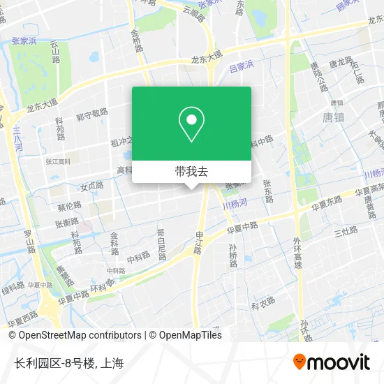 长利园区-8号楼地图