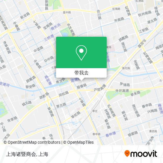 上海诸暨商会地图