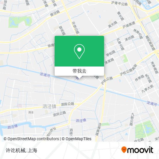 许讫机械地图