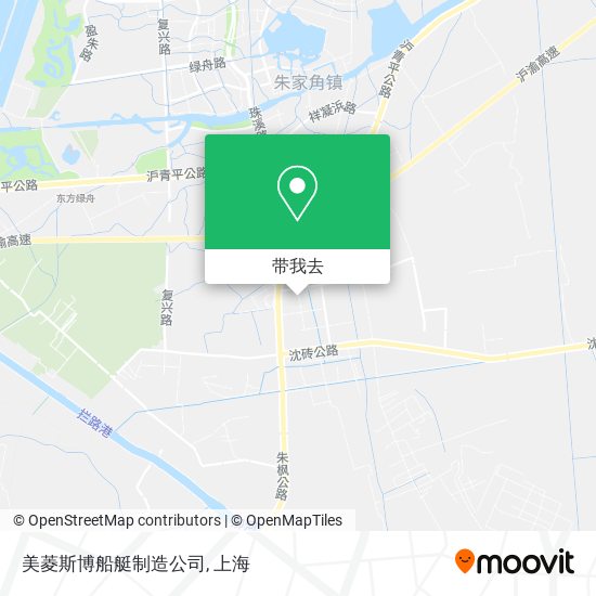美菱斯博船艇制造公司地图