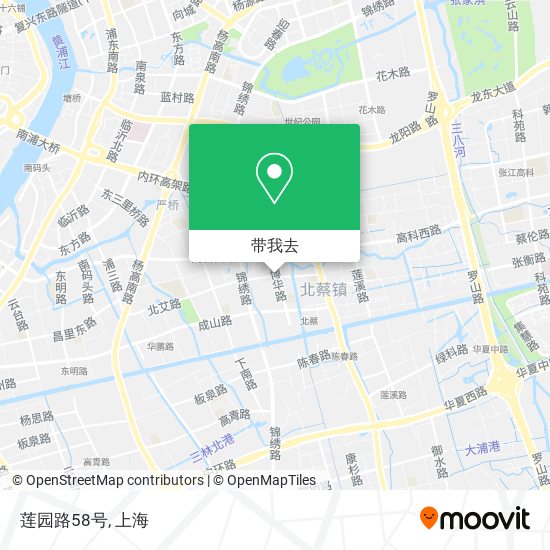 莲园路58号地图