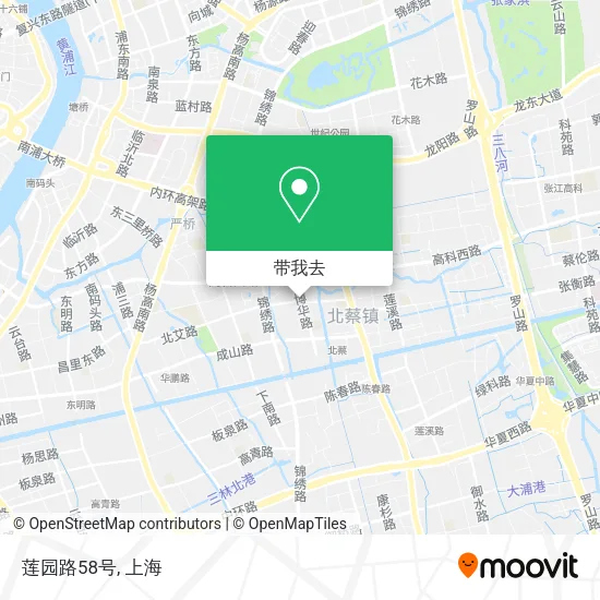 莲园路58号地图