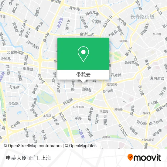申菱大厦-正门地图
