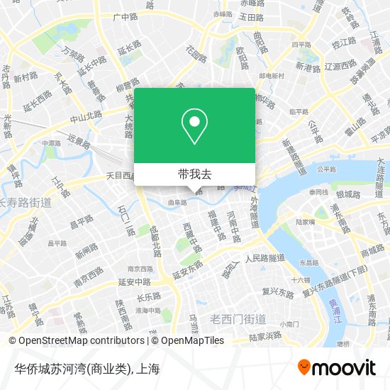华侨城苏河湾(商业类)地图