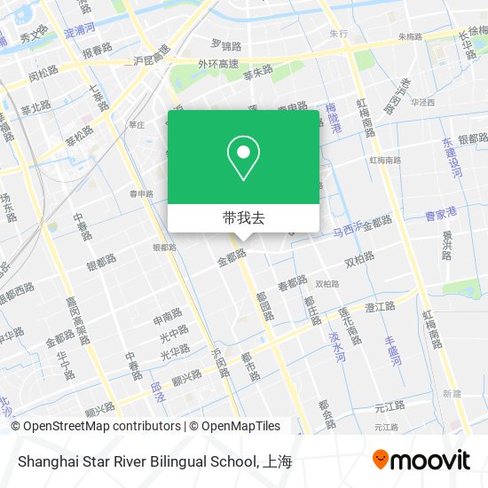 Shanghai Star River Bilingual School地图