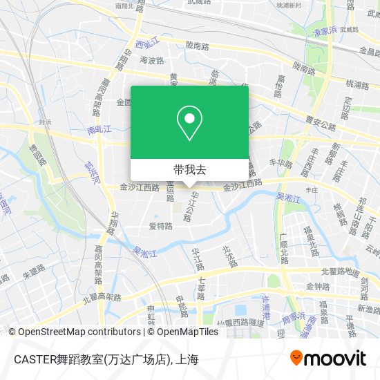 CASTER舞蹈教室(万达广场店)地图