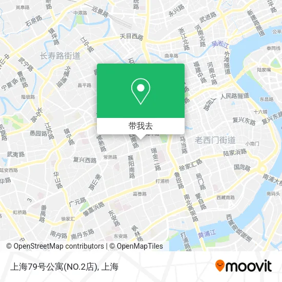 上海79号公寓(NO.2店)地图
