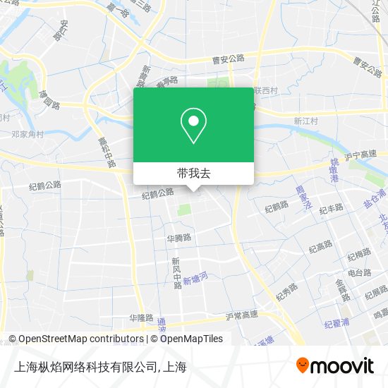 上海枞焰网络科技有限公司地图