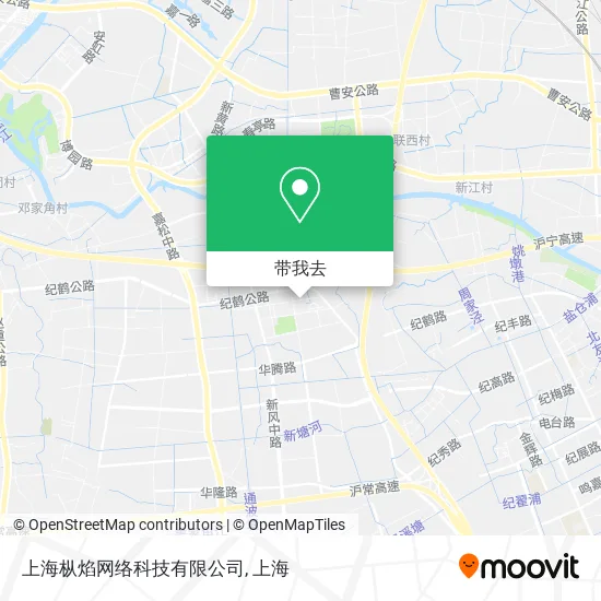 上海枞焰网络科技有限公司地图