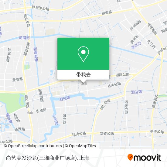 尚艺美发沙龙(三湘商业广场店)地图