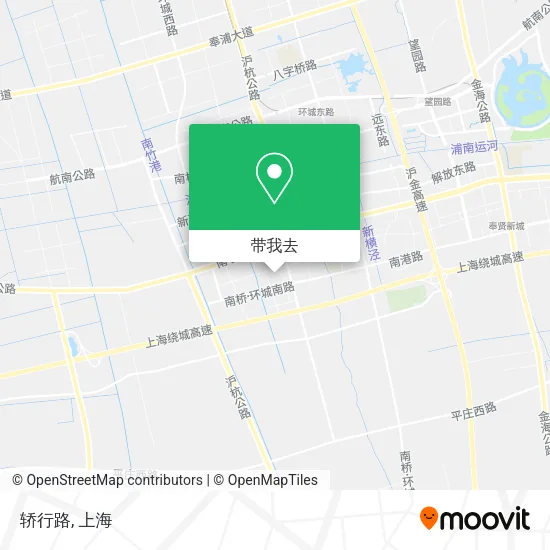轿行路地图