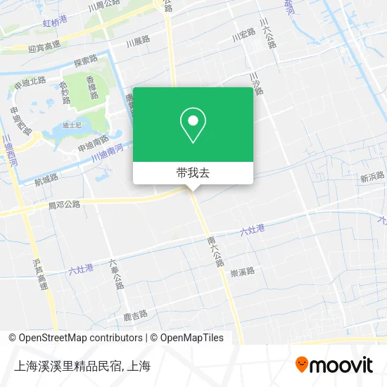 上海溪溪里精品民宿地图