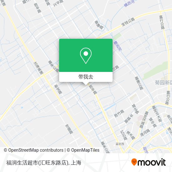 福润生活超市(汇旺东路店)地图