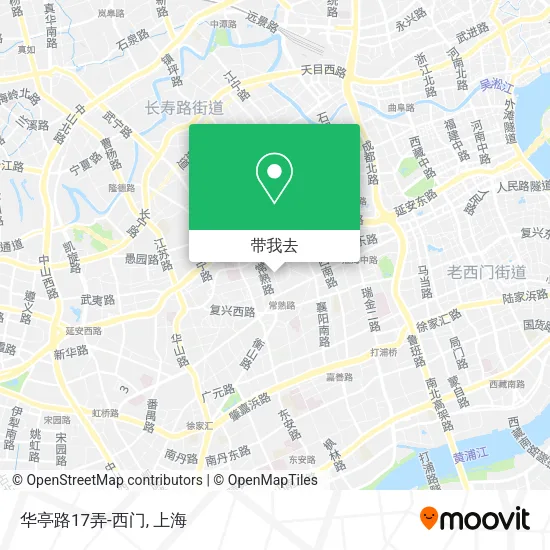 华亭路17弄-西门地图