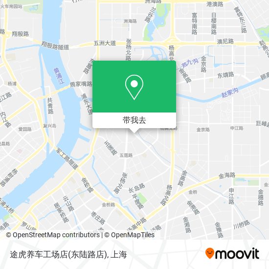 途虎养车工场店(东陆路店)地图