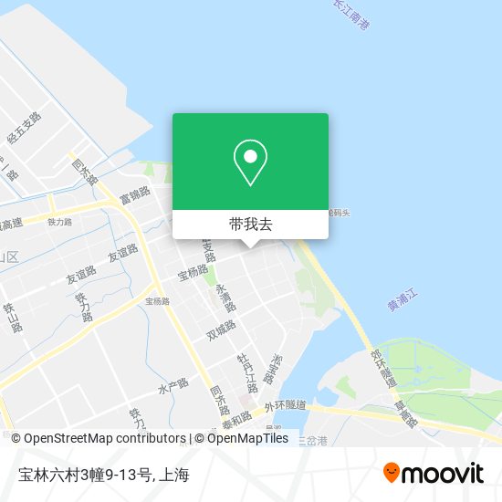 宝林六村3幢9-13号地图