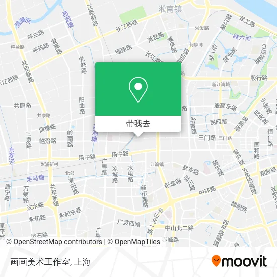画画美术工作室地图