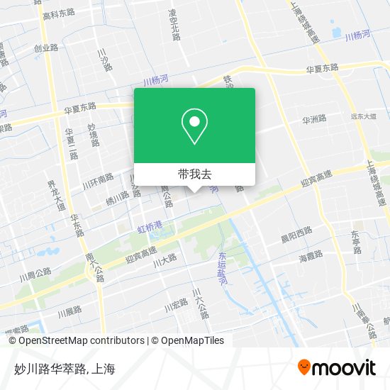 妙川路华萃路地图