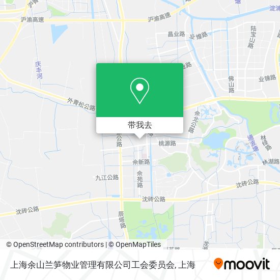 上海余山兰笋物业管理有限公司工会委员会地图